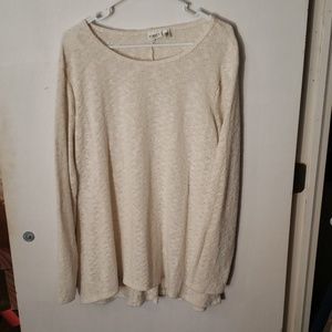 Cato sweater with lace back